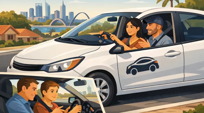 Dual Control Driving Lessons Perth for Safer Starts